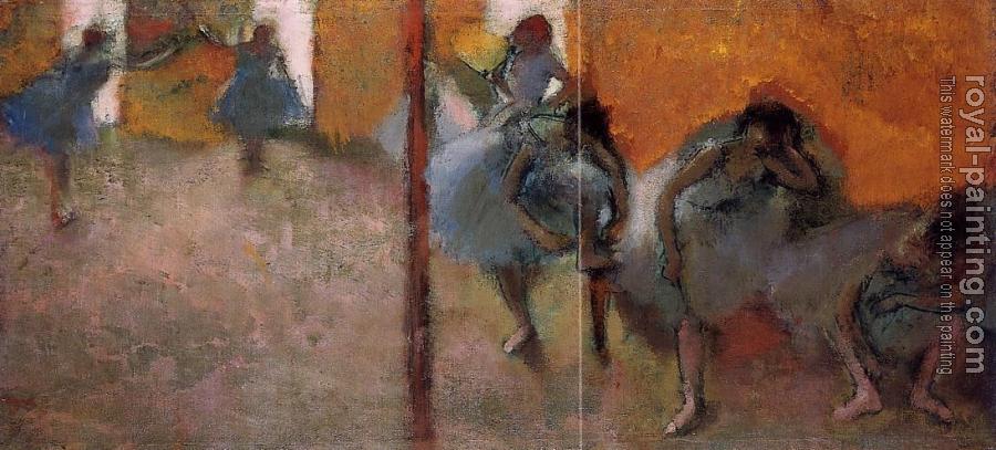 Edgar Degas : Dancers in a Studio II